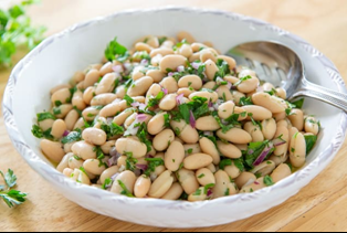 speedy white bean salad