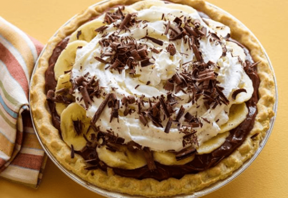 Chocolate - Banana Pie Recipe