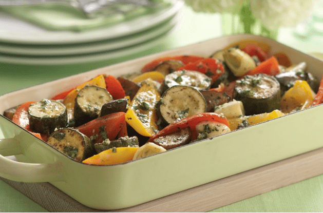 PESTO VEGETABLE BAKE RECIPE