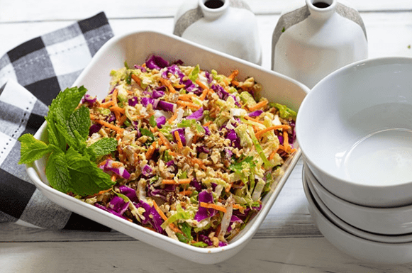 SPROUTS & CABBAGE SLAW RECIPE