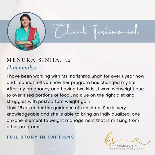 Our Clients Review About Ms. Karishma Shah