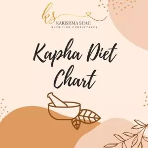 Kapha Diet Chart